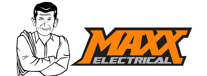 Maxx Electrical. Logo of Maxx Electrical. A Newcastle Electrician. Servicing Newcastle, Lake Macquarie, the Hunter and Port Stephens.